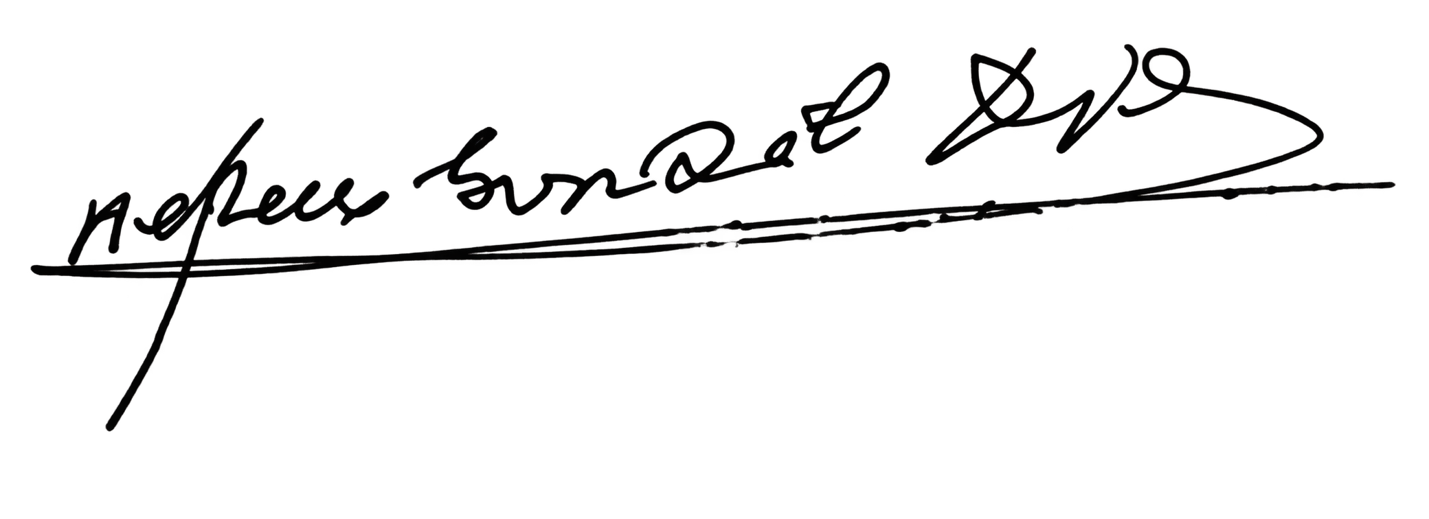 Firma de Alfredo González Díez